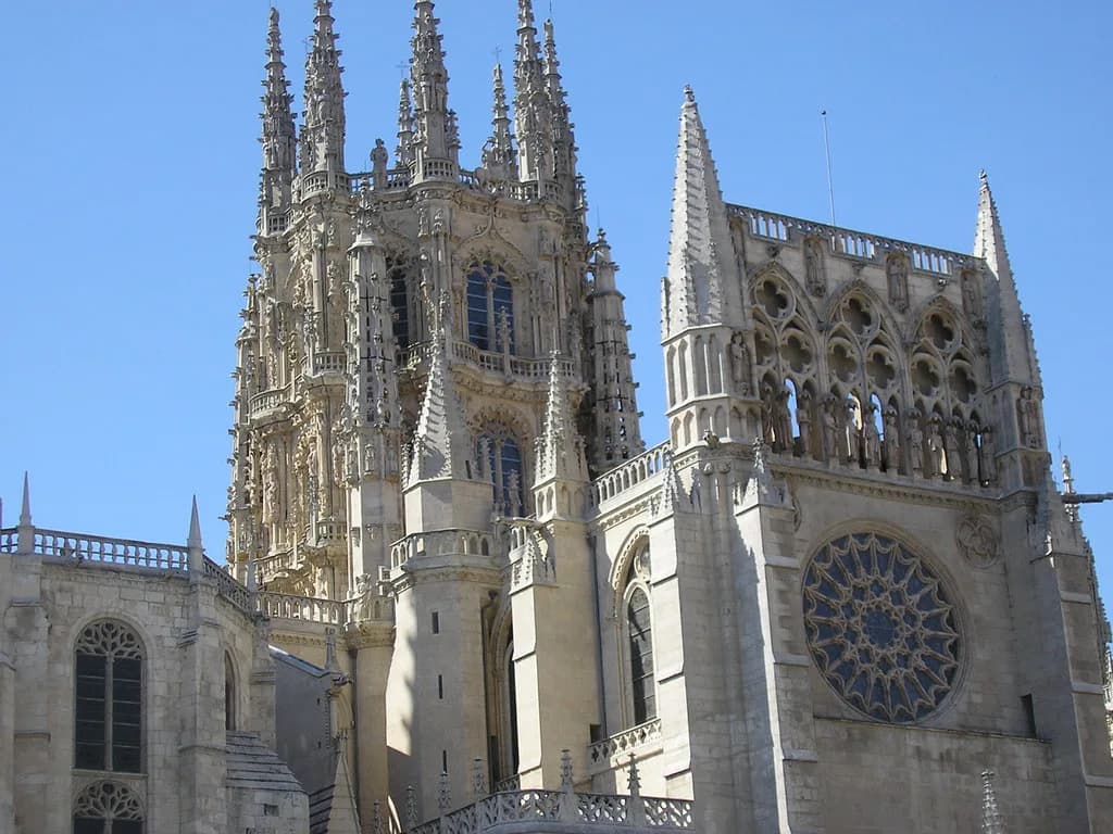 Burgos Map: Old Town, Cathedral and Main Sights by Area