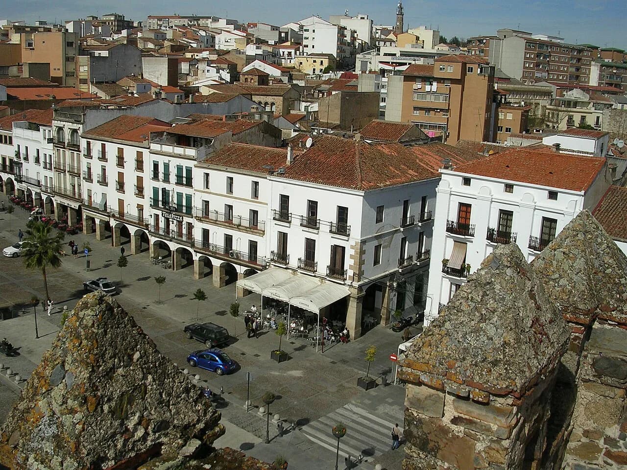 Plaza Mayor de Cáceres: the square at the old town's gate