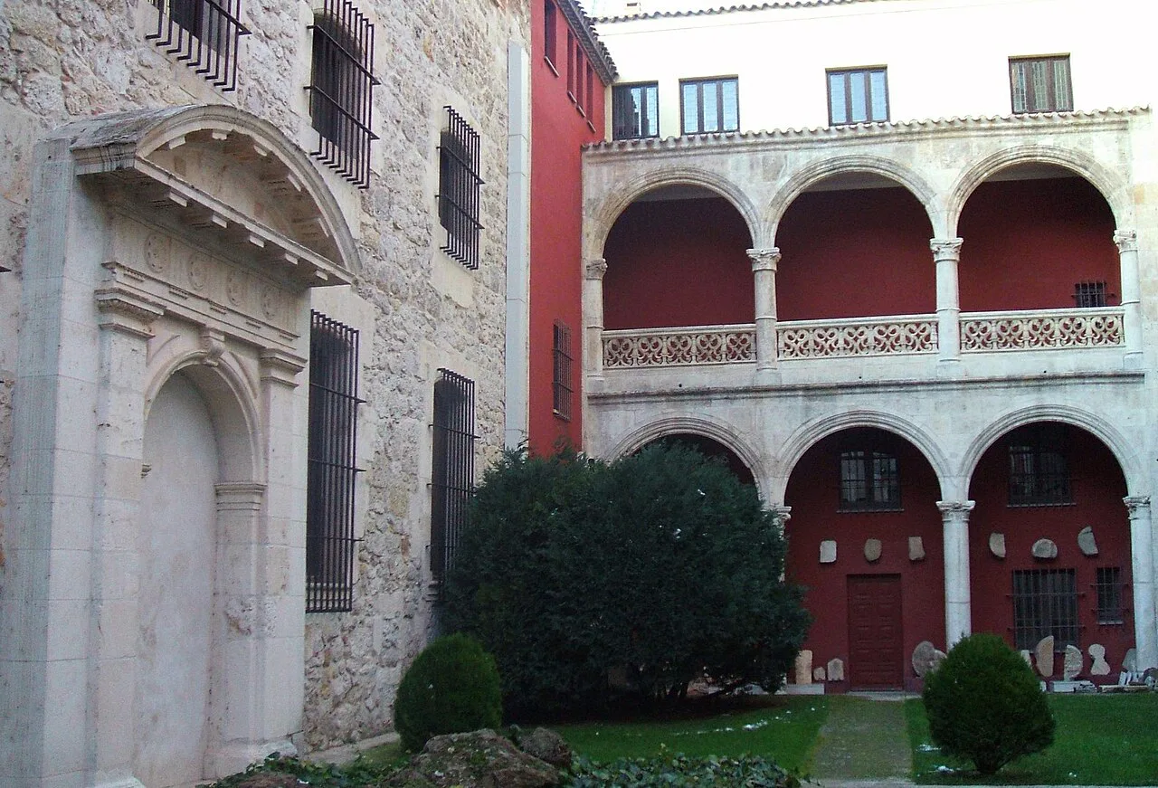 The Renaissance courtyard of the Casa de Miranda, home of the Museo de Burgos.