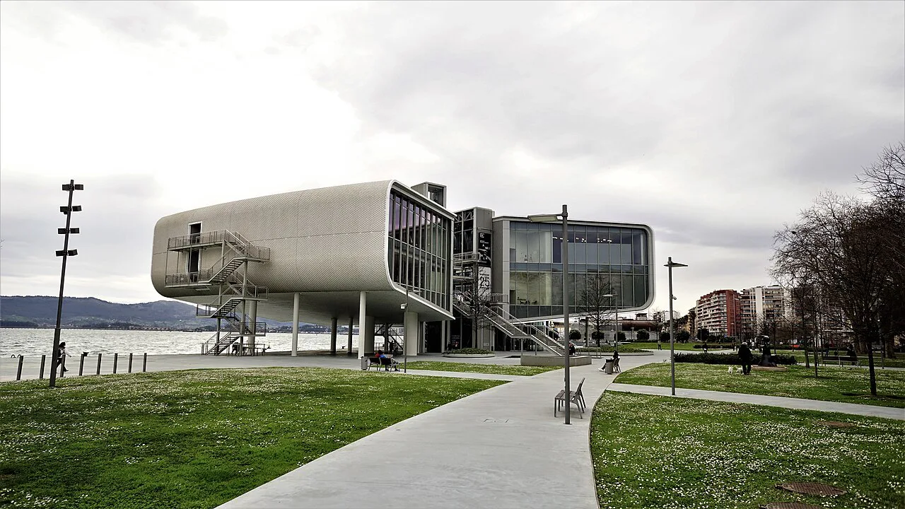 The Centro Botín on the waterfront in Santander.