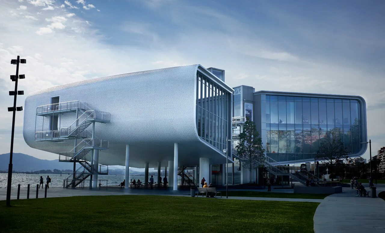 The Centro Botín by the bay in Santander.