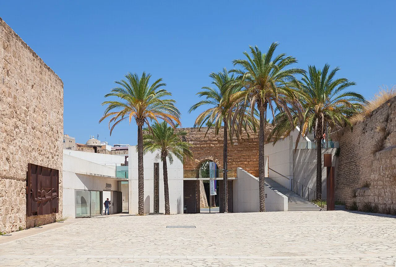 Es Baluard museum within Palma's old bastion walls.