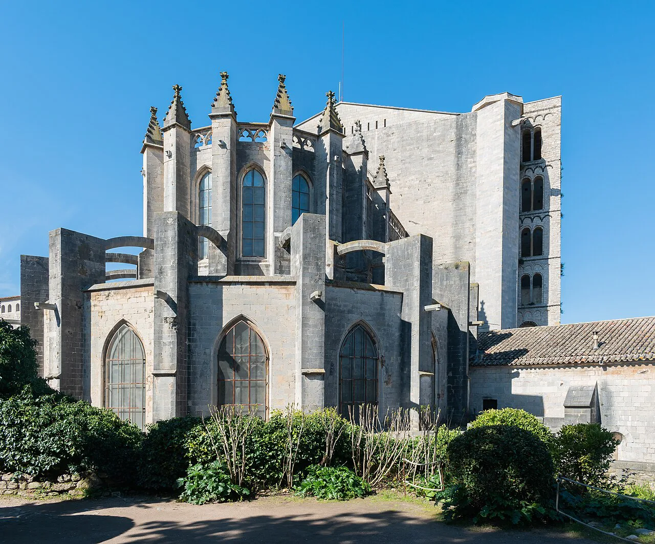 The apse of Girona Cathedral.