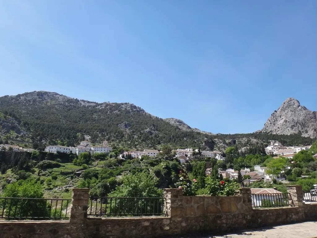 Grazalema beneath its limestone crags.