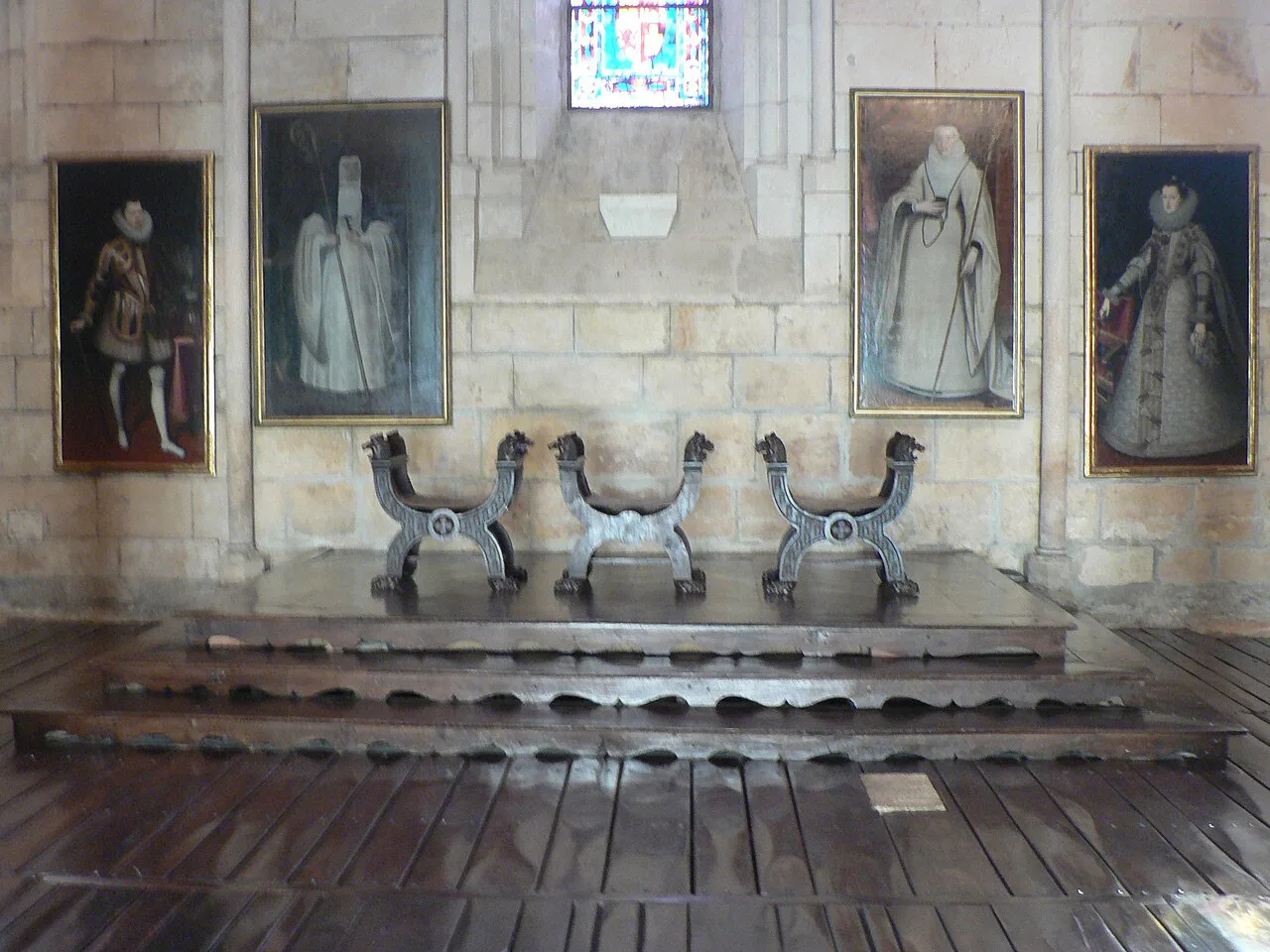 The chapter house of the Monasterio de las Huelgas, Burgos.