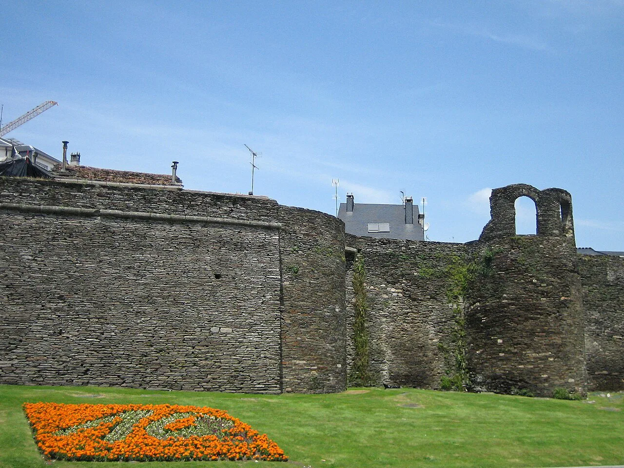 The Roman walls of Lugo.