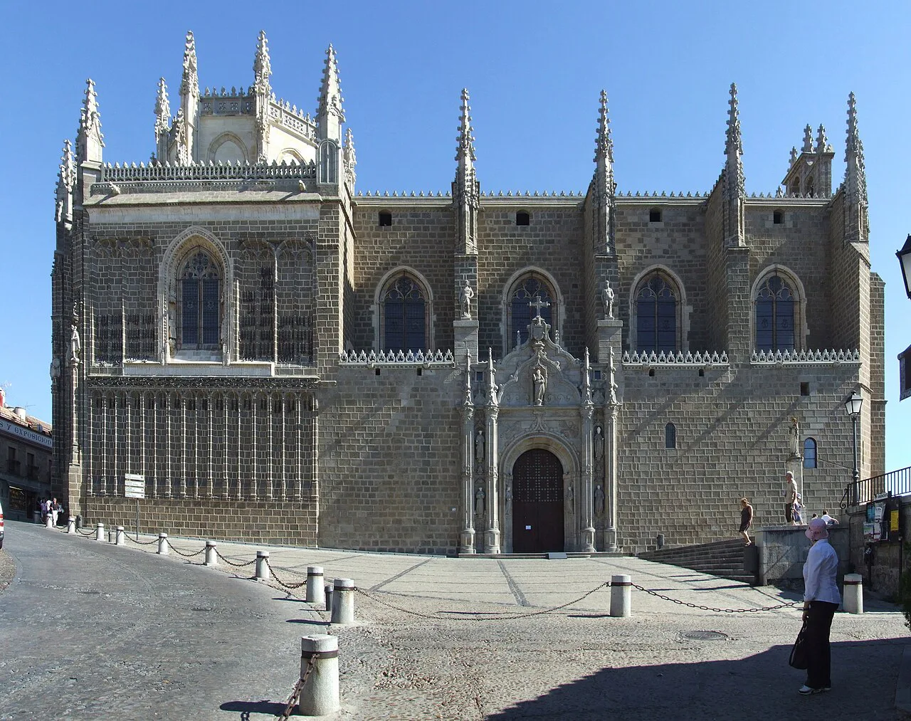 The church of the Monastery of San Juan de los Reyes, Toledo.