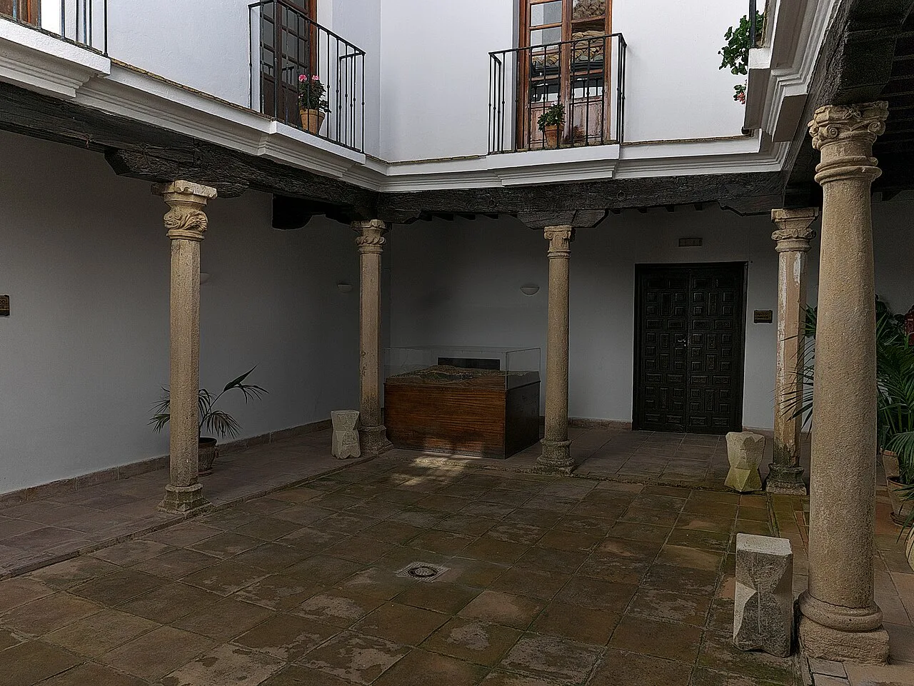 The Castilian patio of the Palacio de Mondragón, Ronda.