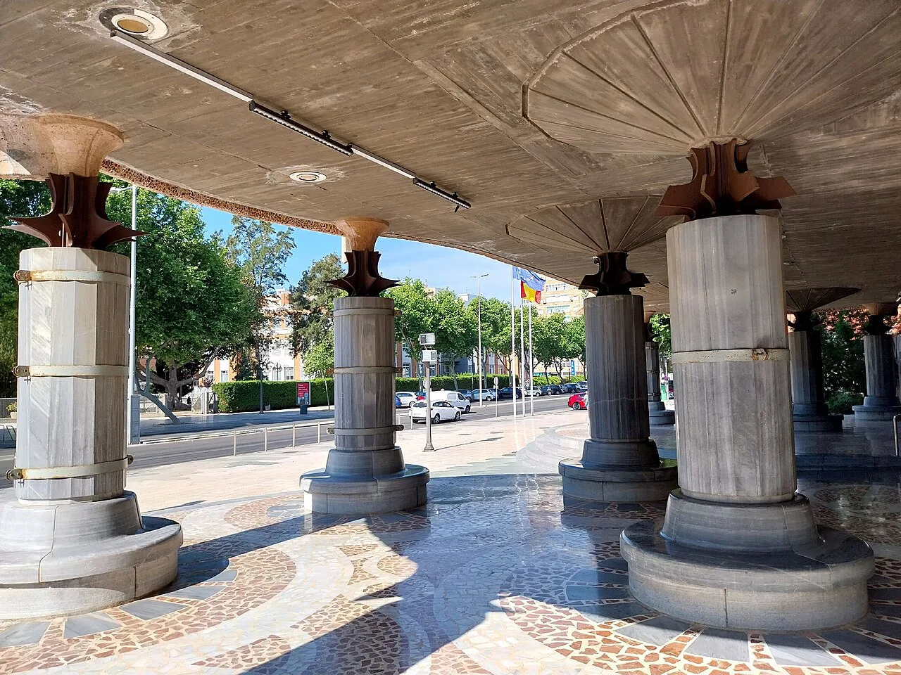 The Asamblea Regional de Murcia building in Cartagena.