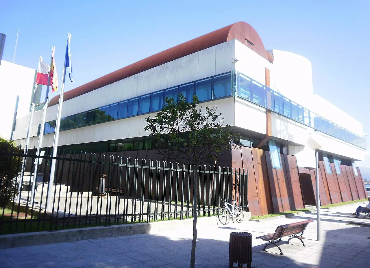 The Museo Marítimo del Cantábrico building in Santander.