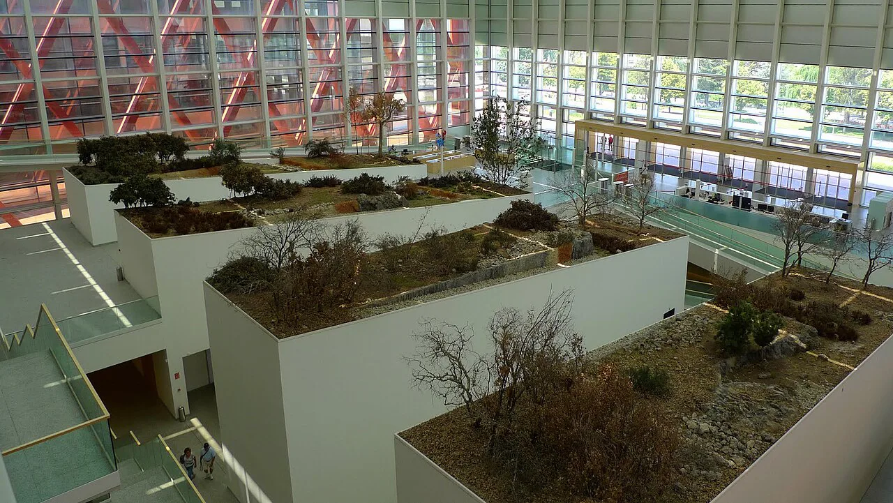 Exhibits inside the Museum of Human Evolution, Burgos.
