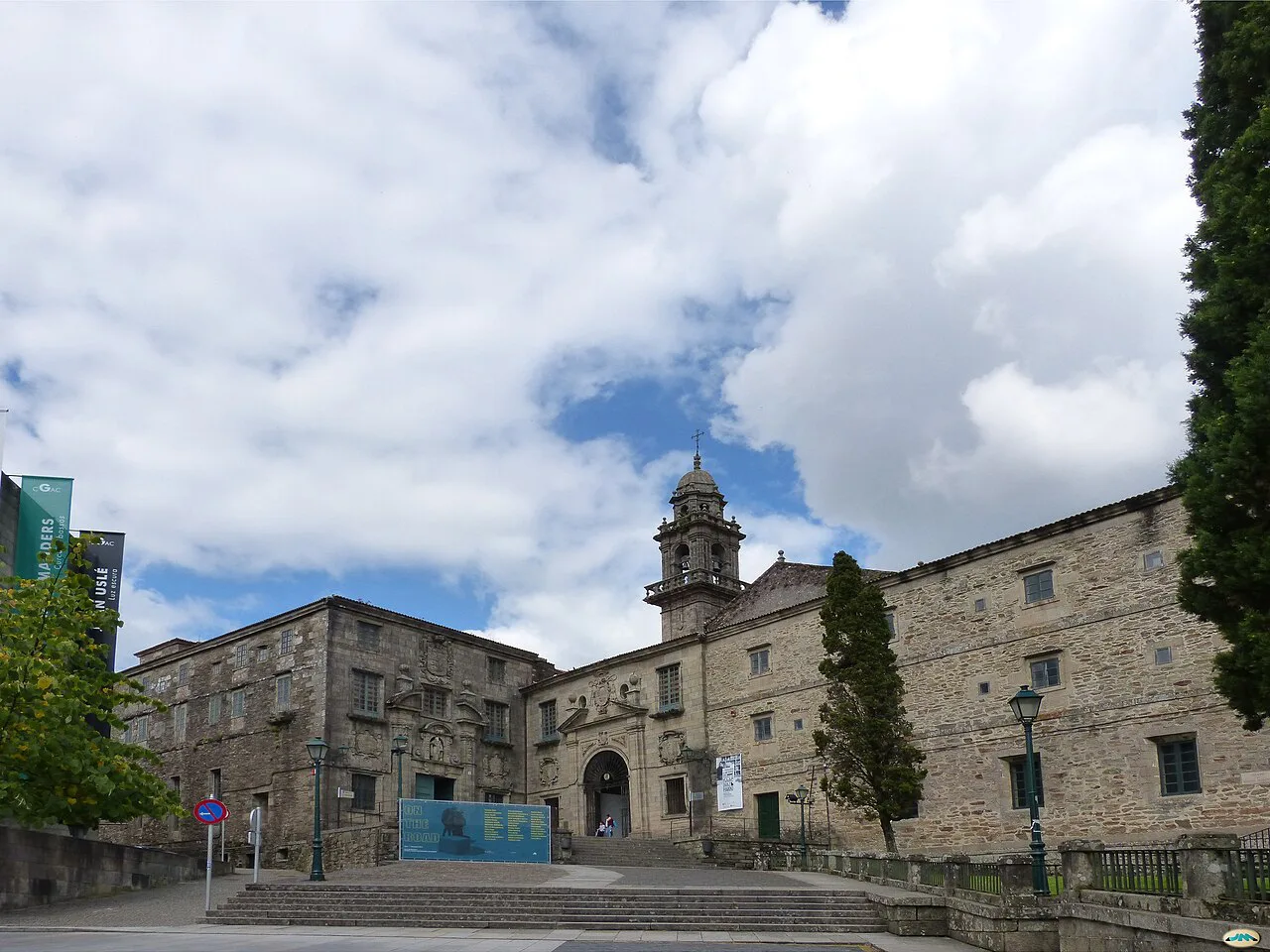 The former convent of Santo Domingo de Bonaval, home of the Museo do Pobo Galego, Santiago de Compostela.