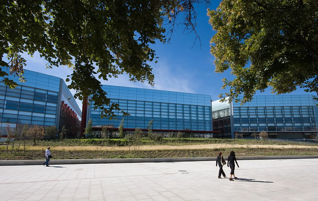 The glass-walled Museo de la Evolución Humana in Burgos.