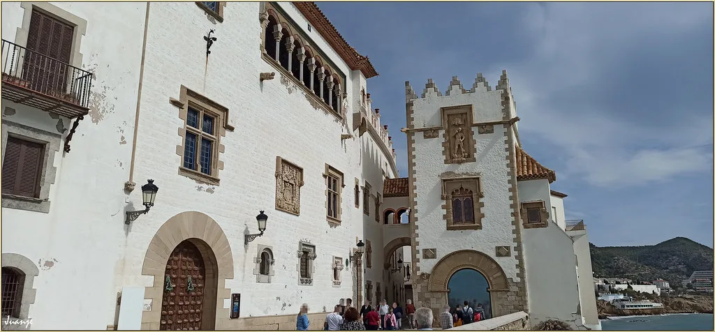 The Maricel Museum buildings in Sitges.