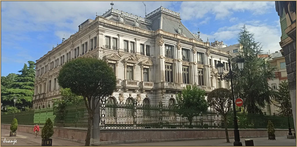 The Junta General del Principado de Asturias building, Oviedo.