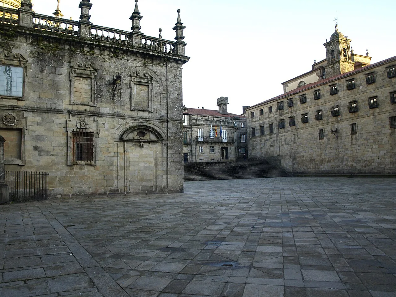 Plaza de la Quintana, Santiago de Compostela.