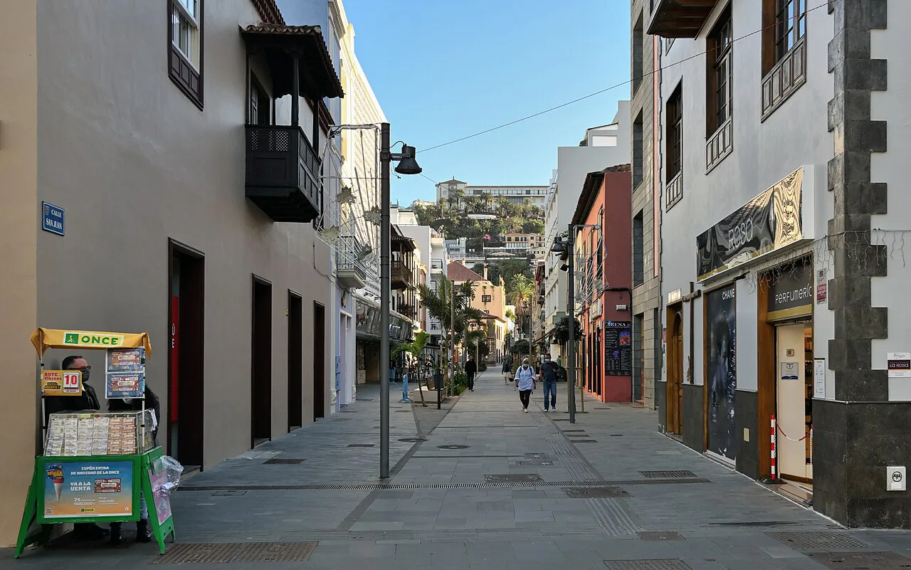 Calle San Juan in Puerto de la Cruz.