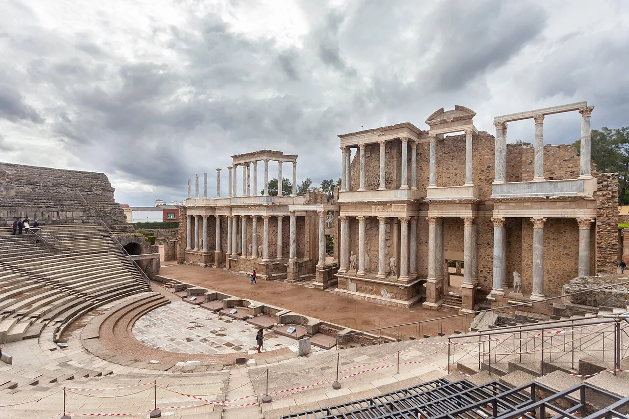 The Roman theatre of Mérida.