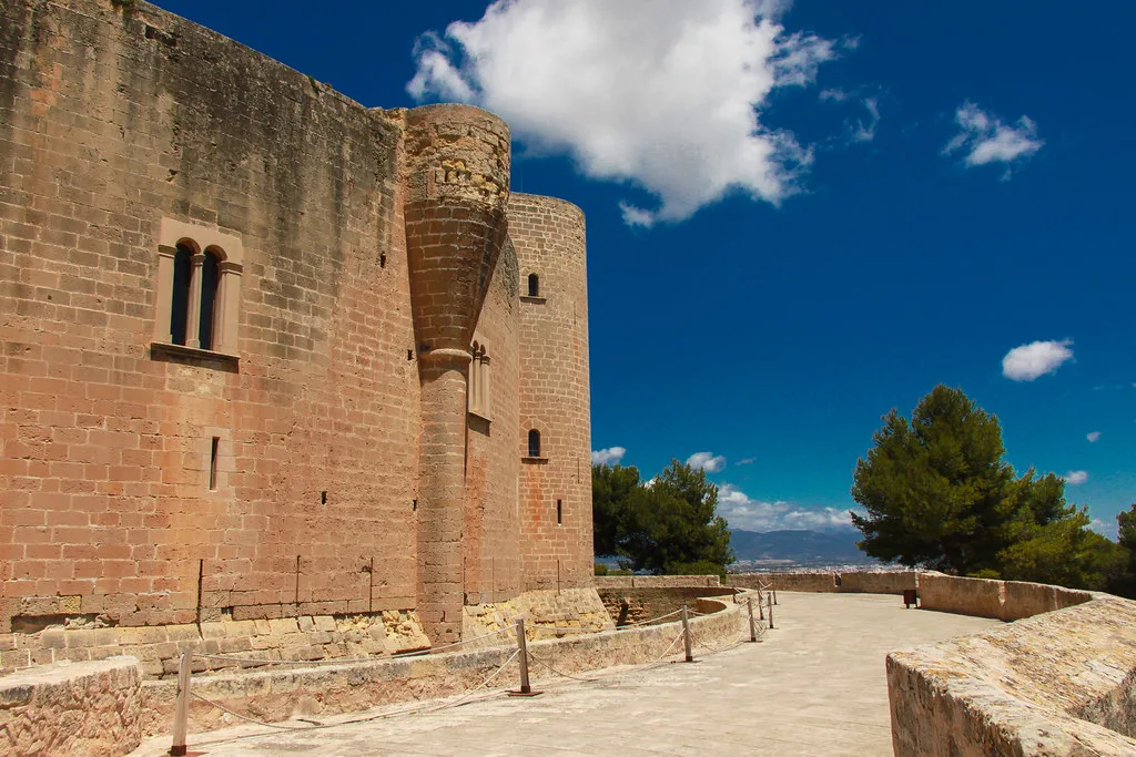 Bellver Castle above Palma, near Santa Catalina.