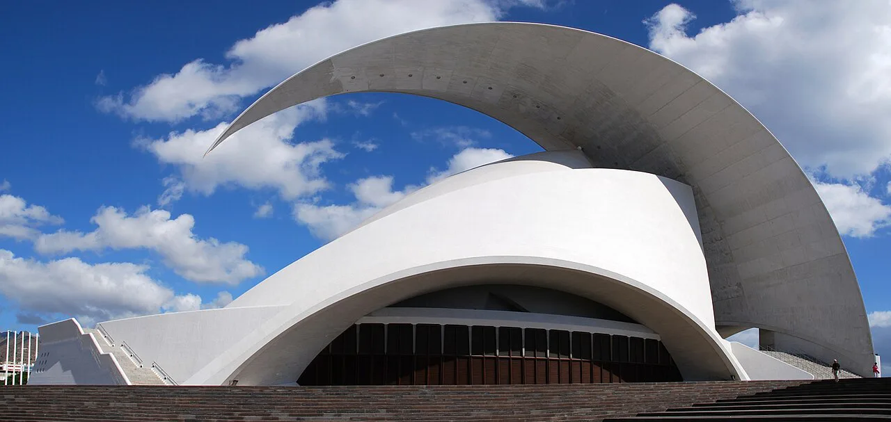 The Auditorio de Tenerife in Santa Cruz de Tenerife.