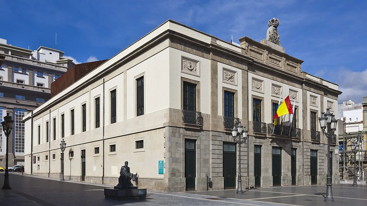 Teatro Guimerá on Plaza de la Isla de Madeira, Santa Cruz de Tenerife.