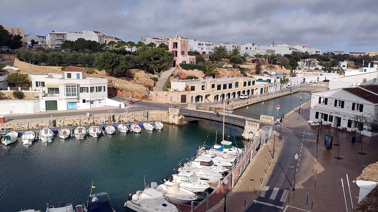 The harbour of Ciutadella de Menorca.