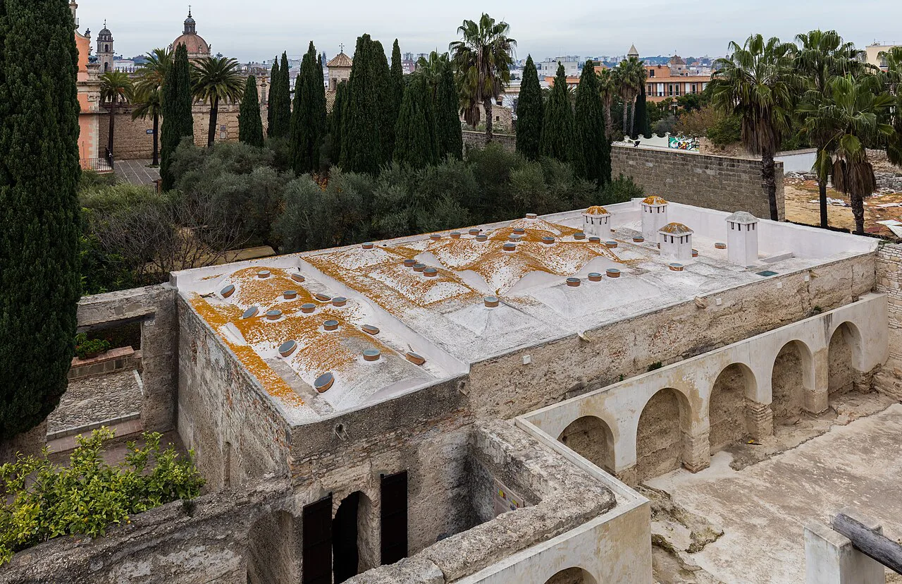 The Moorish baths in the Alcázar of Jerez de la Frontera.