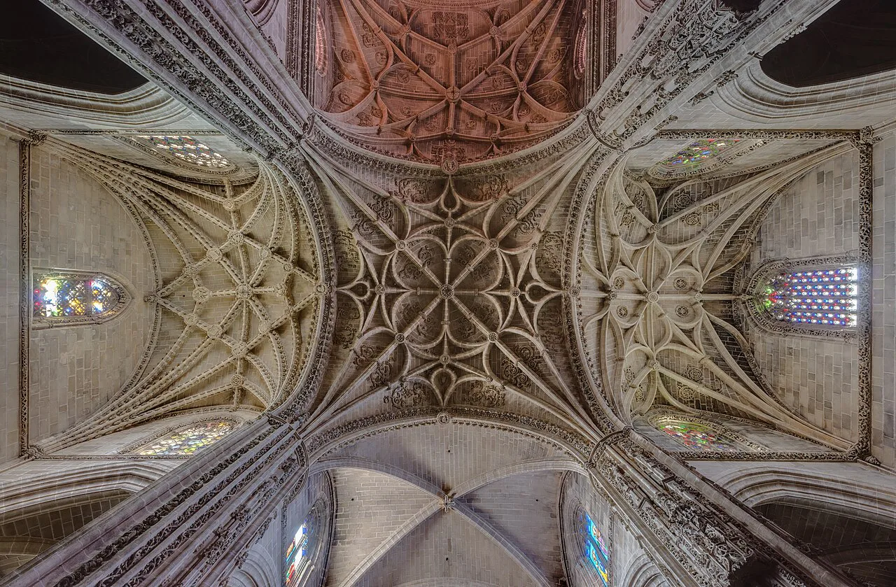 The vaulted crossing of the Church of San Miguel, Jerez de la Frontera.