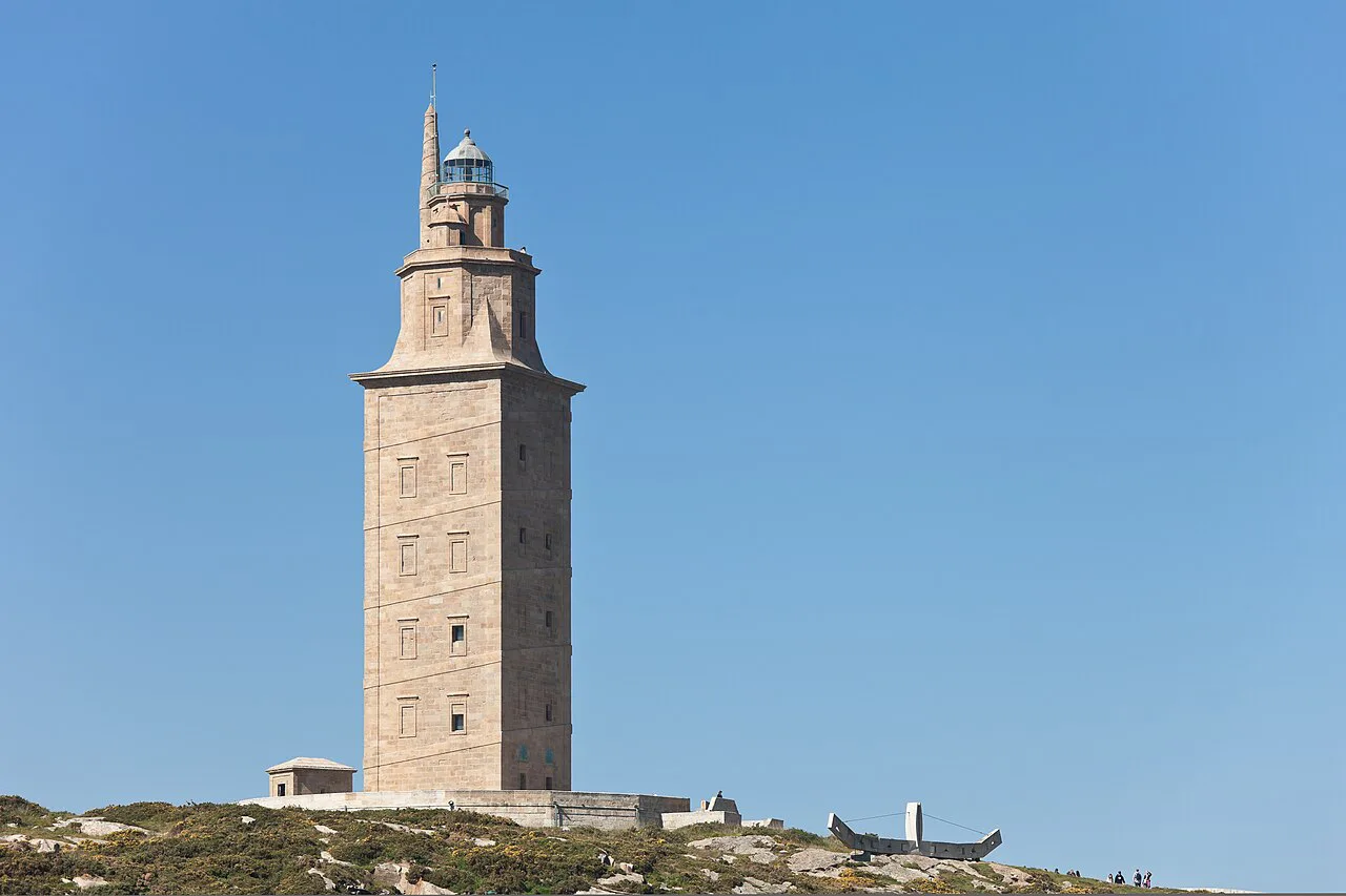The Tower of Hercules lighthouse, A Coruña.
