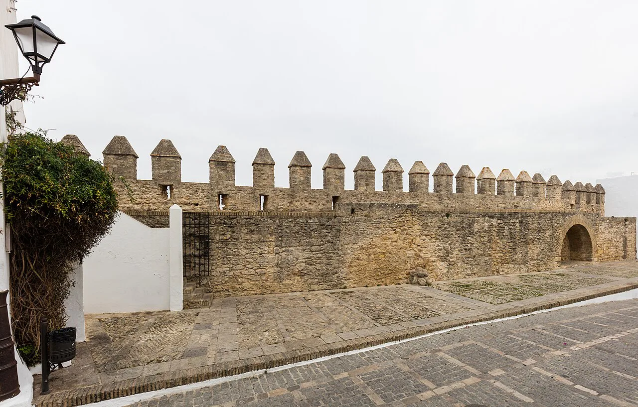 The town walls of Vejer de la Frontera.